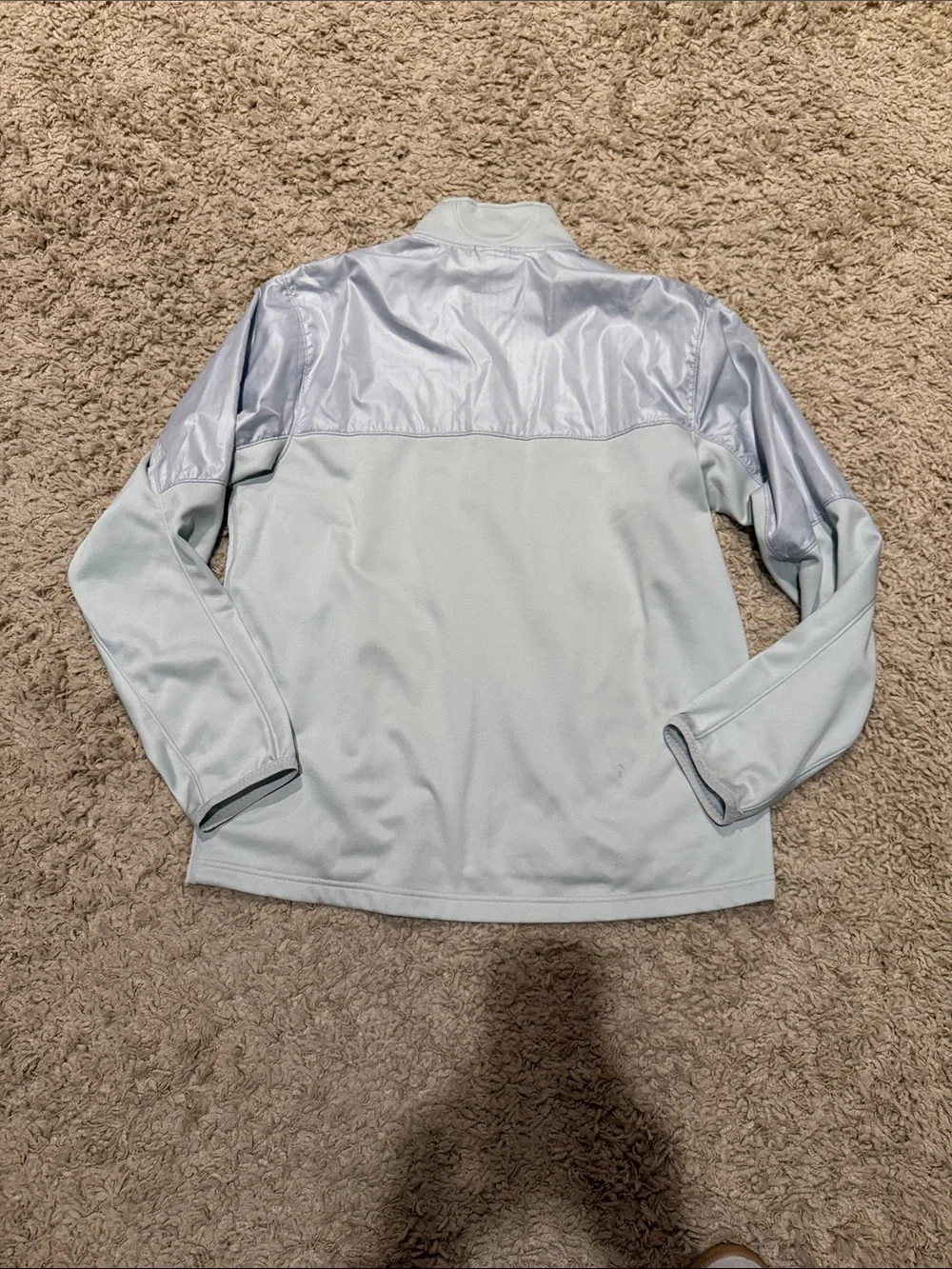 Nike Men's Full Zip Tennis Athletic Thermafit Jacket Gray Size Large